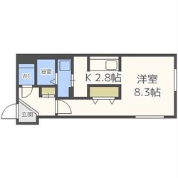 ファランドール幌平橋の物件間取画像